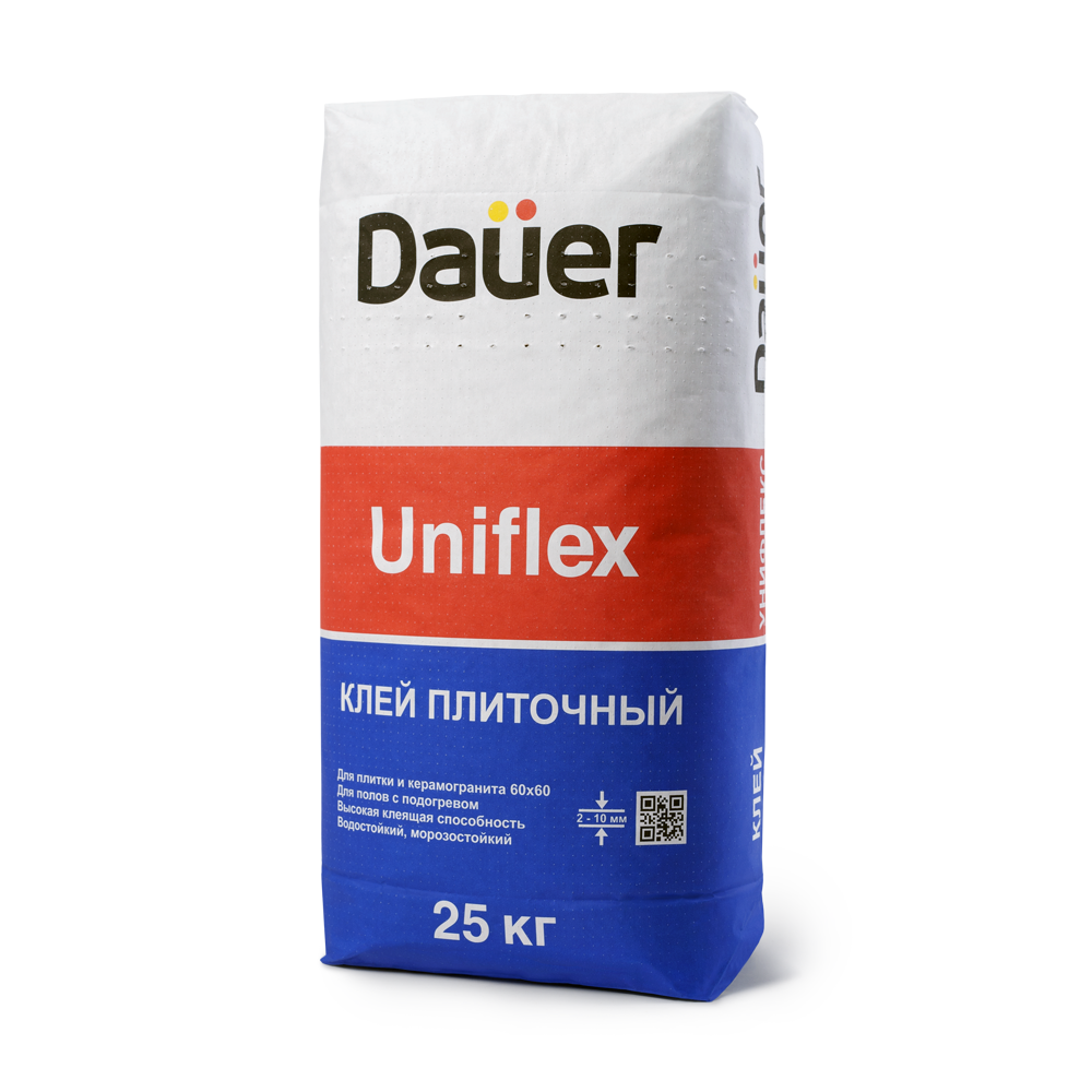 Клей плиточный Dauer Uniflex Дауэр Унифлекс 25кг